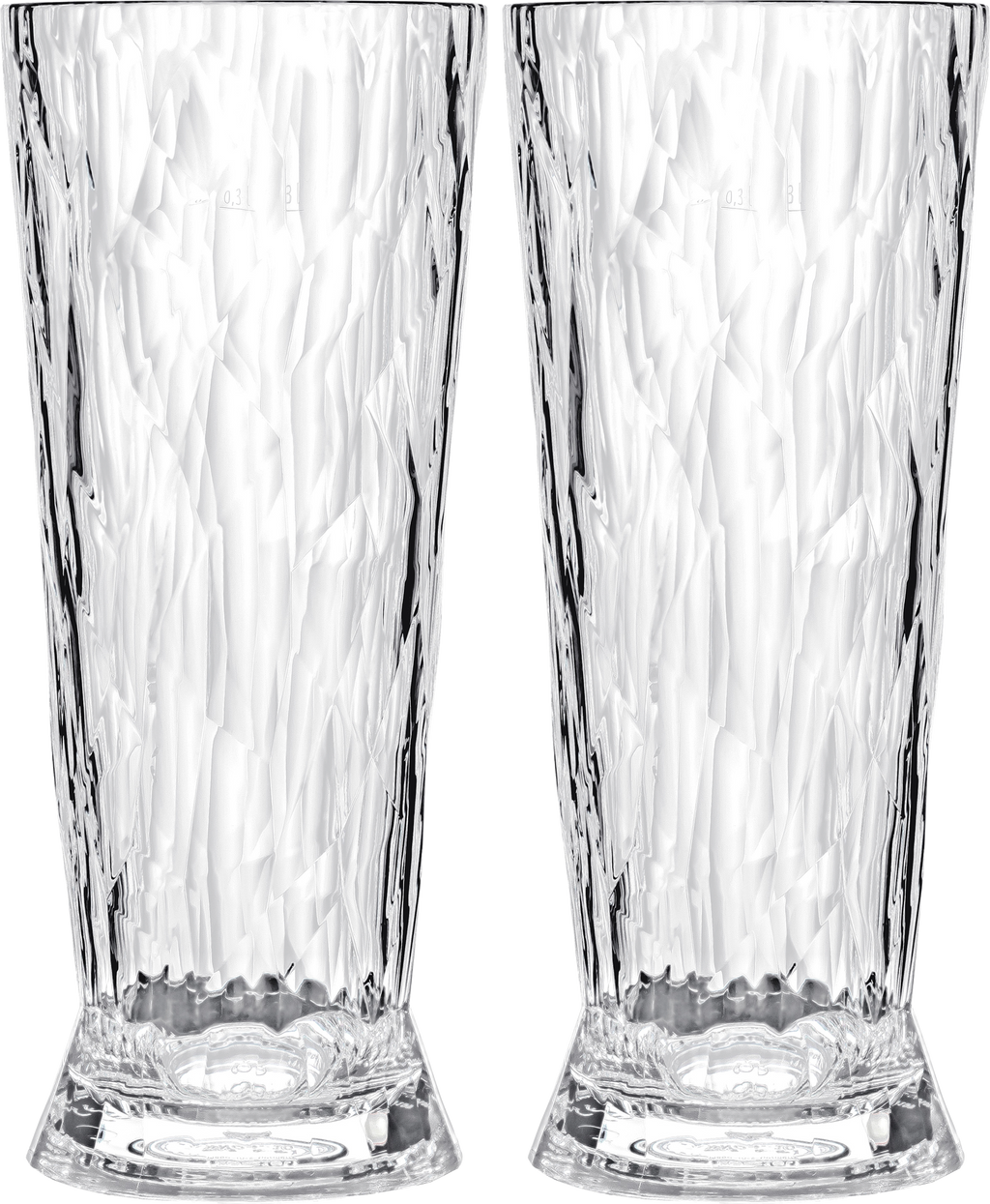 Hveteglass CLUB No. 11 superglas 500 ml 2-pk klar forfra