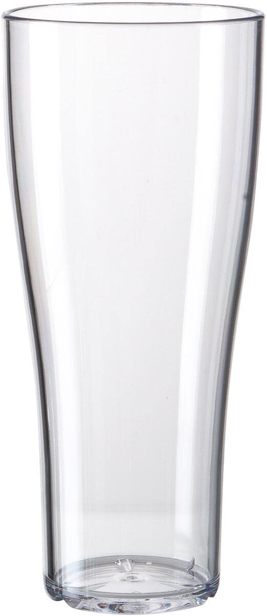Hveteølglass polykarbonat 500 ml forfra