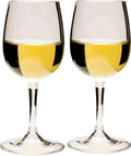 Hvitvinglass copolyester 275 ml avskrubar stilk 2-pk forfra