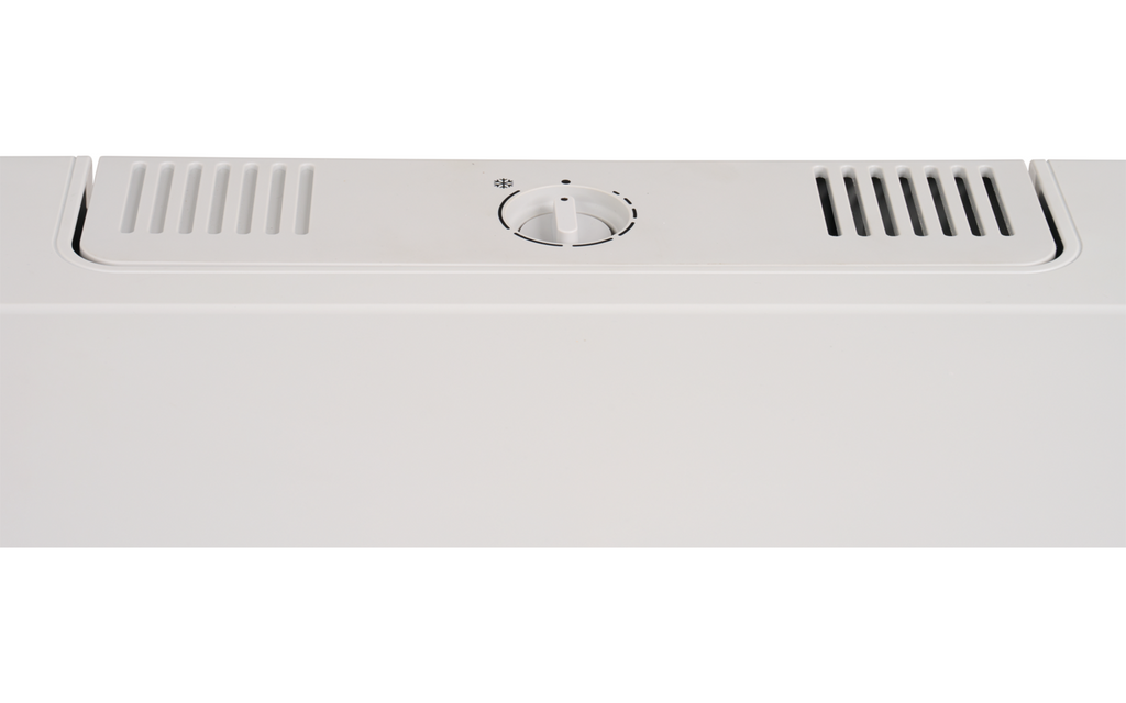 Nærbilde av betjening på Hybrid kjøleboks IH45 AC/DC 43 liter 12V/230V