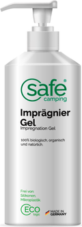 Impregneringsgel for sømforsegling uten mikroplast 500 ml - Safe Camping forside