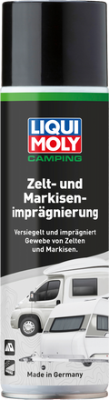 Impregneringsspray for telt og markise 500 ml - Liqui Moly flaske for vannavvisning