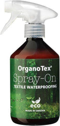 Impregneringsspray Spray-On Textile Waterproofing 500 ml - OrganoTex forfra