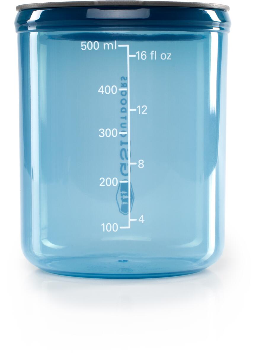 Infinity oppbevaringsbokser 3-pk 300-700ml blå 250g nærbilde av silikonpakning