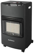 Infrarød gassovn BC 4200 2.0 sammenleggbar 4,2 kW svart front