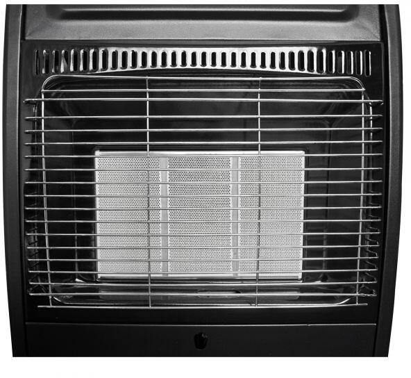 Infrarød gassovn BC4200 Turbo 2-i-1 bakside