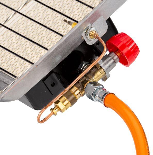 Infrarød gassvarmestråler 4200 Z slange og regulator