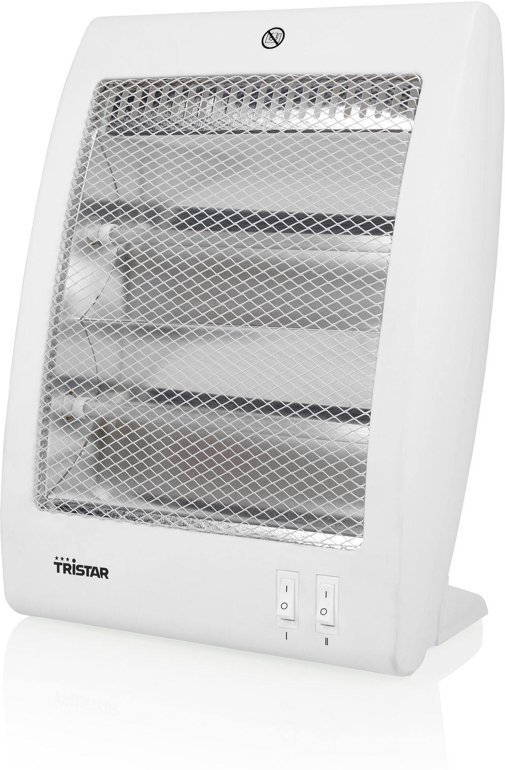 Infrarød varmeovn 800 W med 2 trinn KA-5127 - Tristar forfra