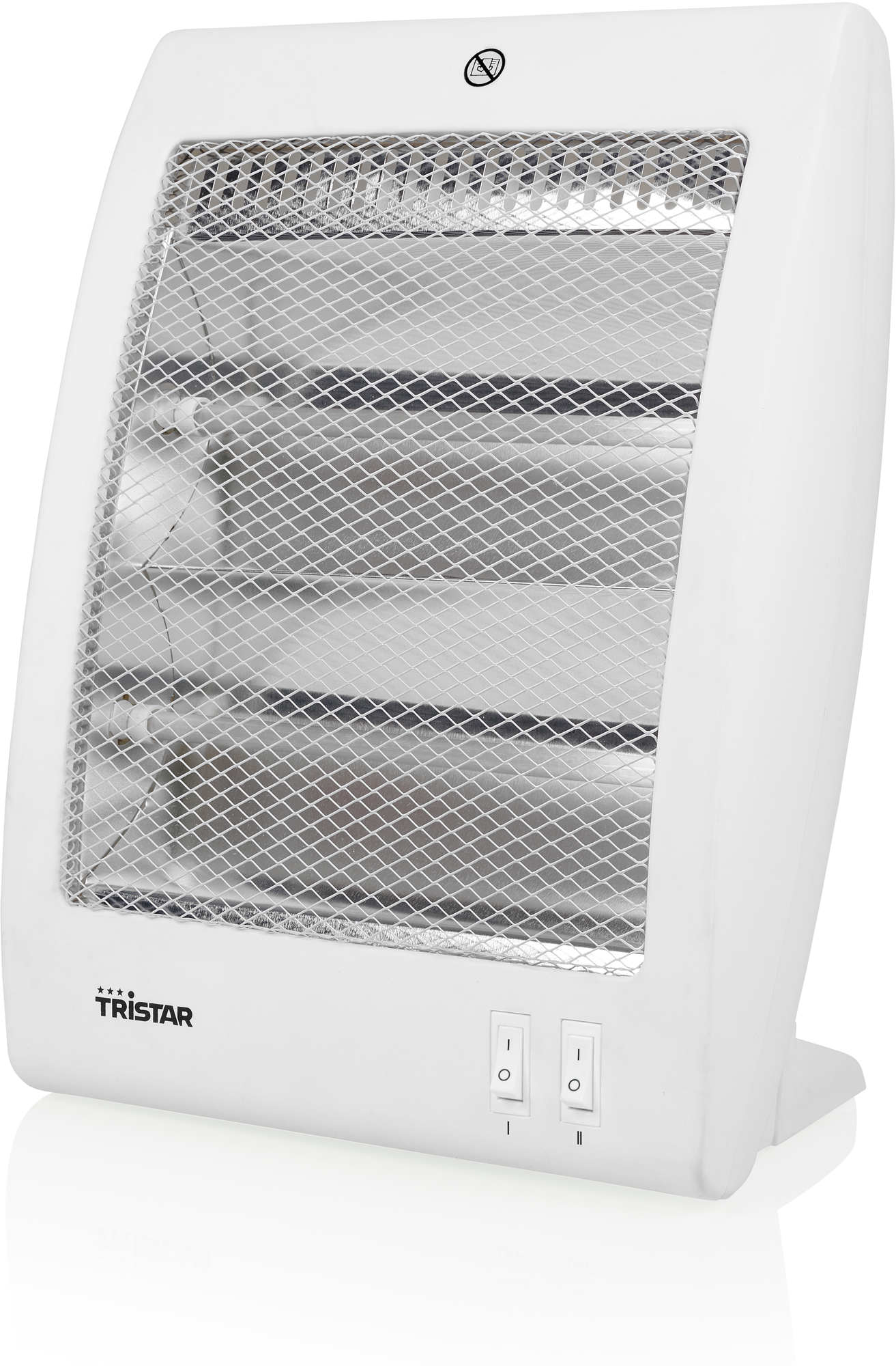 Infrarød varmeovn 800 W med 2 trinn KA-5127 - Tristar forfra