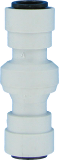 INLINE tilbakeslagsventil JG-Cartridge 12 mm for PE-rør Comet forfra