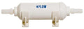 Inline vannfilter med aktivkull 10 mm tilkobling 195 mm Yachticon forframside