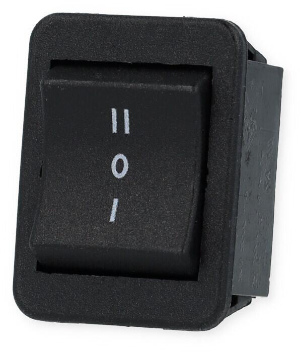 Innbyggings-vippebryter for forteltlys 230V 16A - Froli forfra