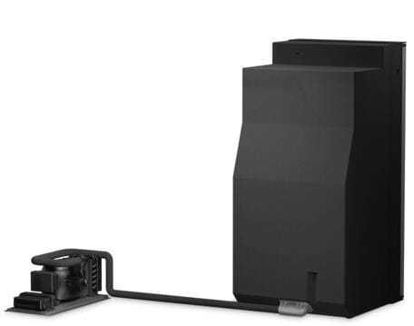 Innbyggingskjøleskap RC 10.4M90 90L 12V med fryserom bakside