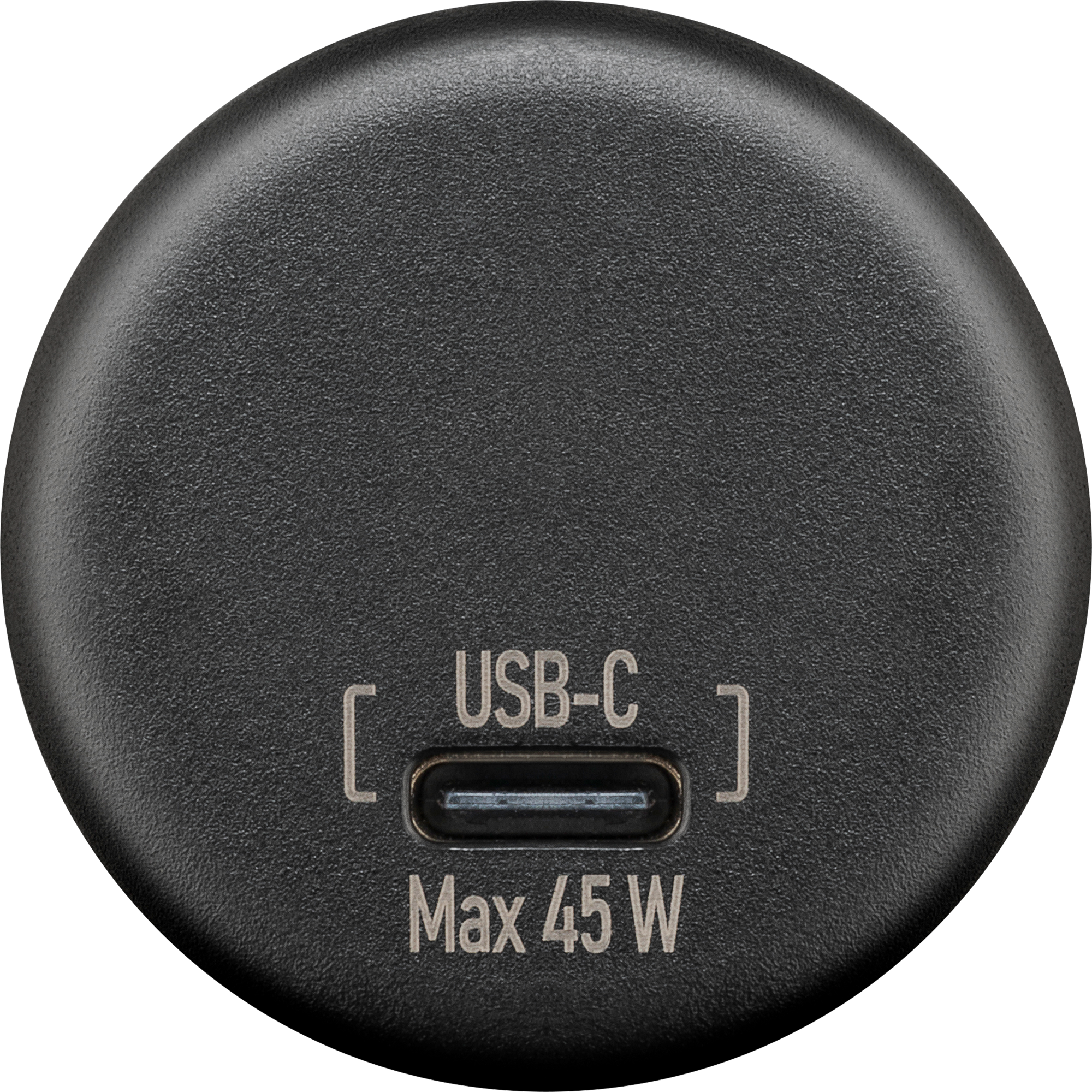Innbyggingslader USB-C 45W 12-24V Wentronic forfra