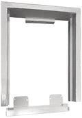 Innbyggingsramme for kompressorkjøleskap 50L, aluminium - Carbest forfra