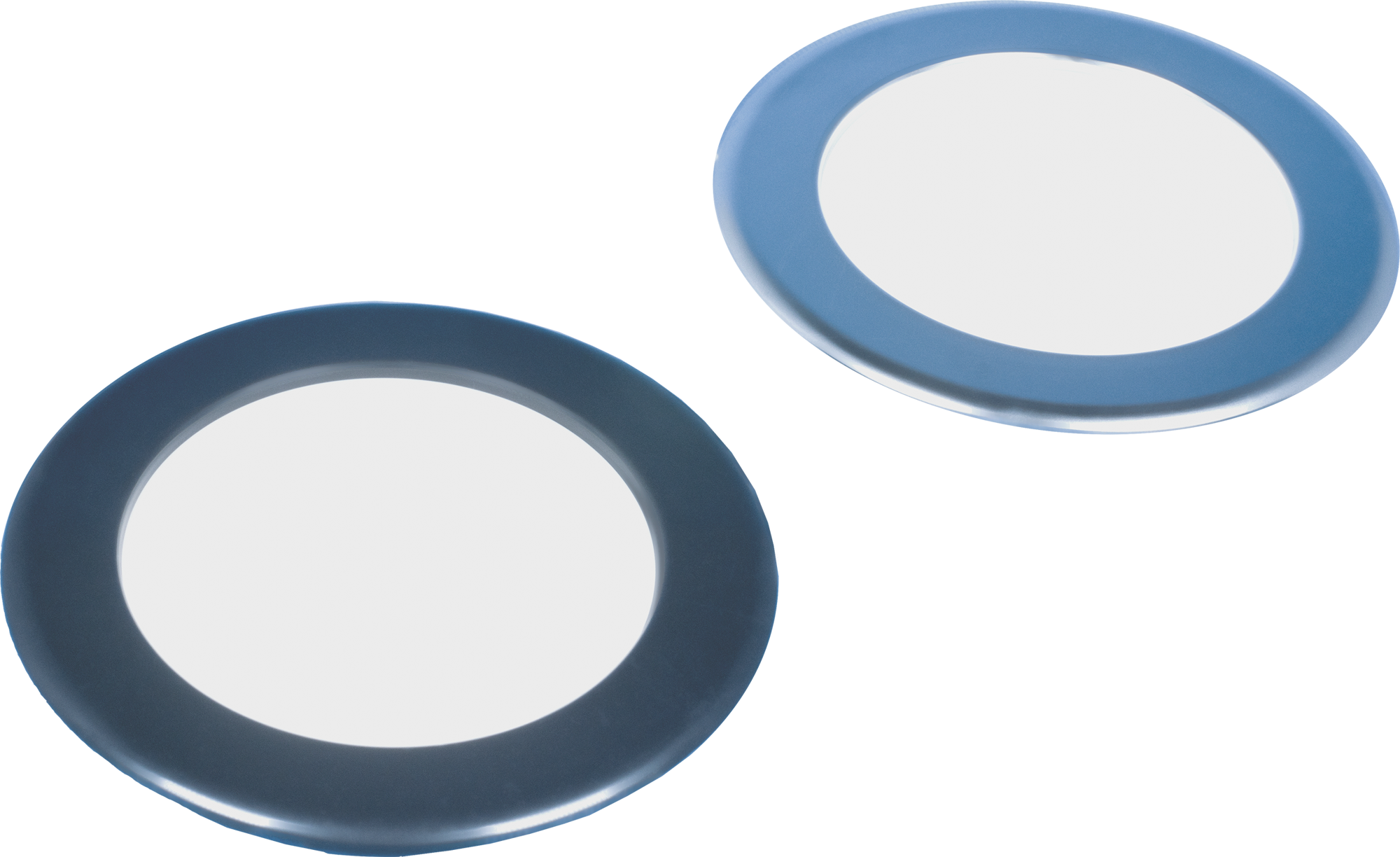 Innbyggingsspot Vega 75 COB-LED opalglass forfra