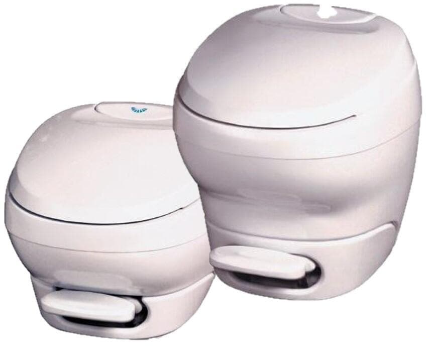 Innbyggingstoalett Aqua Magic Bravura med fotpedal front