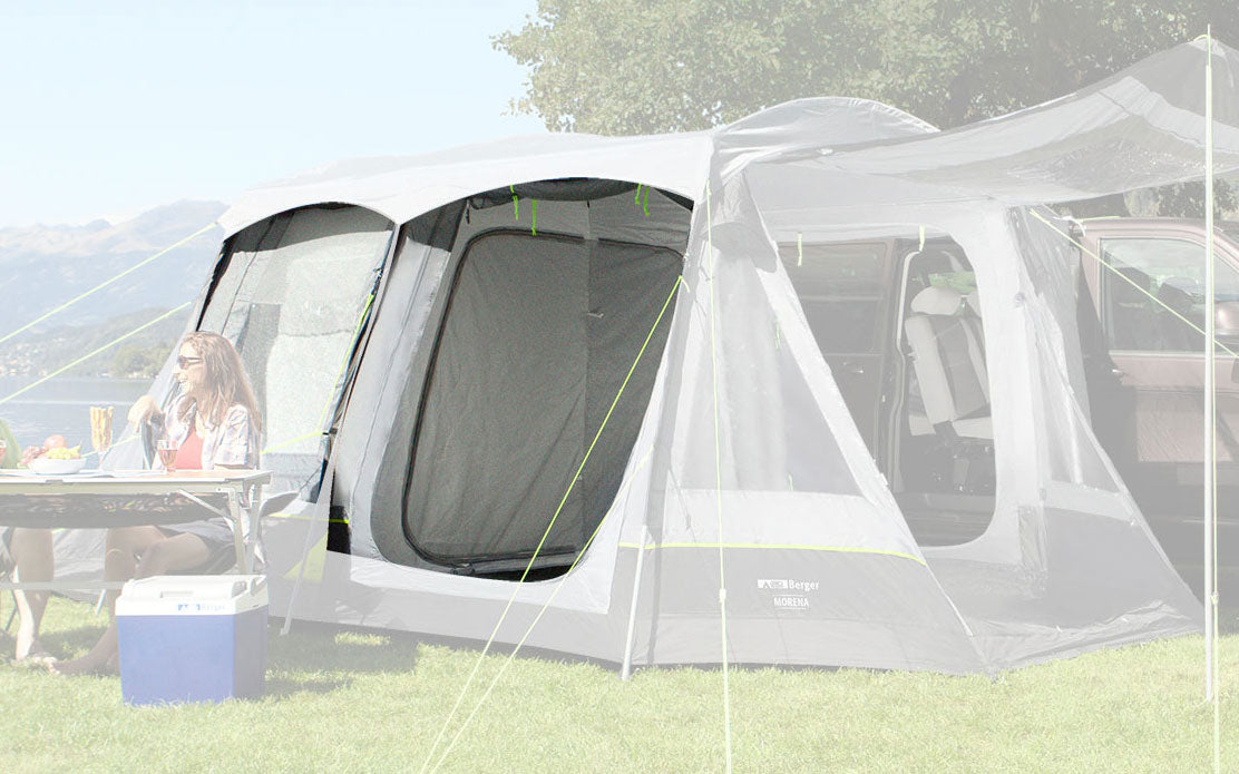 Innertelt sovekabine for Morena bobilfortelt 210x280 cm front