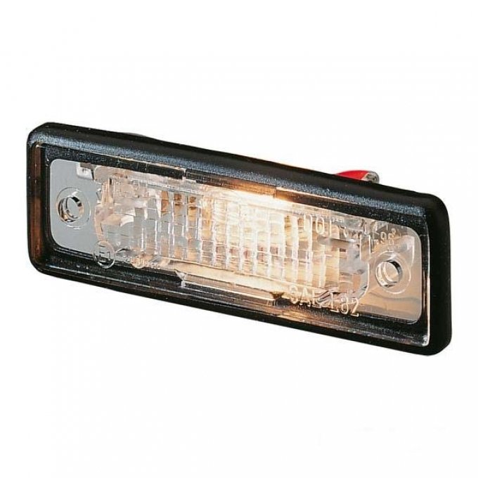 Innfelt skiltlykt K 570 12V 5W 92x29 mm uten pære fra Jokon montert