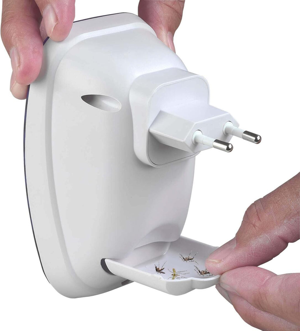 Nærbilde av LED-lampe på Insektdreper LED plug-in 230V, dekker 20 m², 3W - Eurom