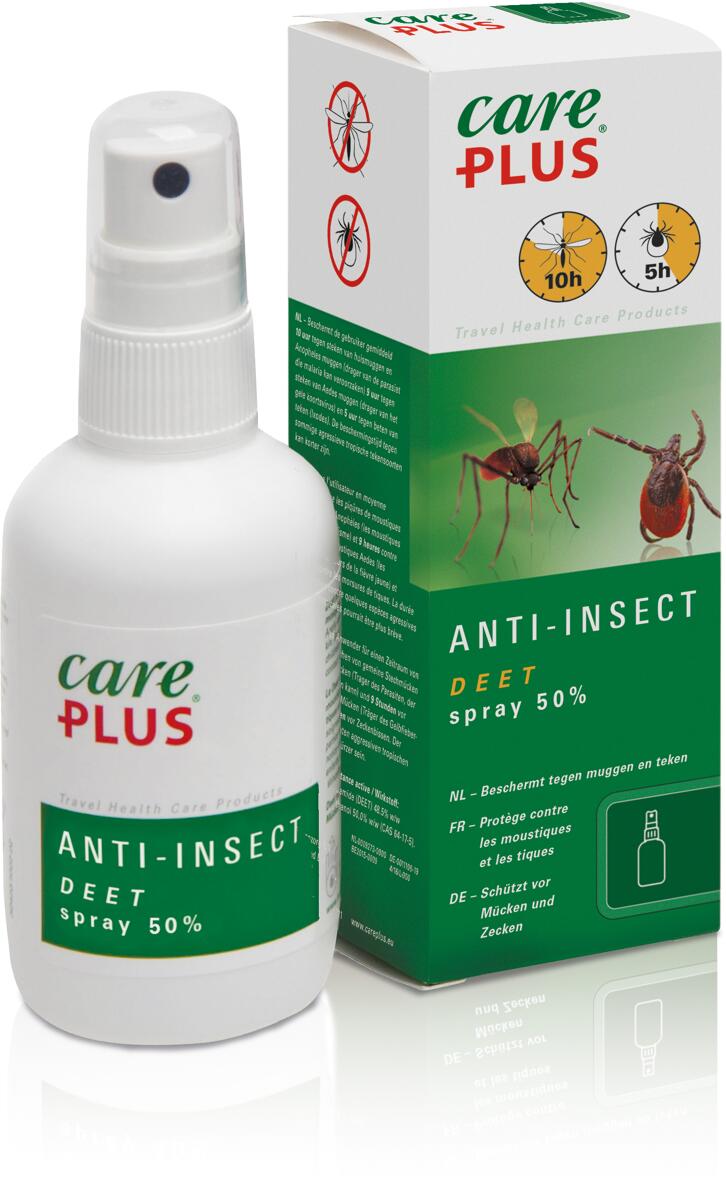 Insektspray Anti-Insect DEET 50% pumpespray 60 ml forfra