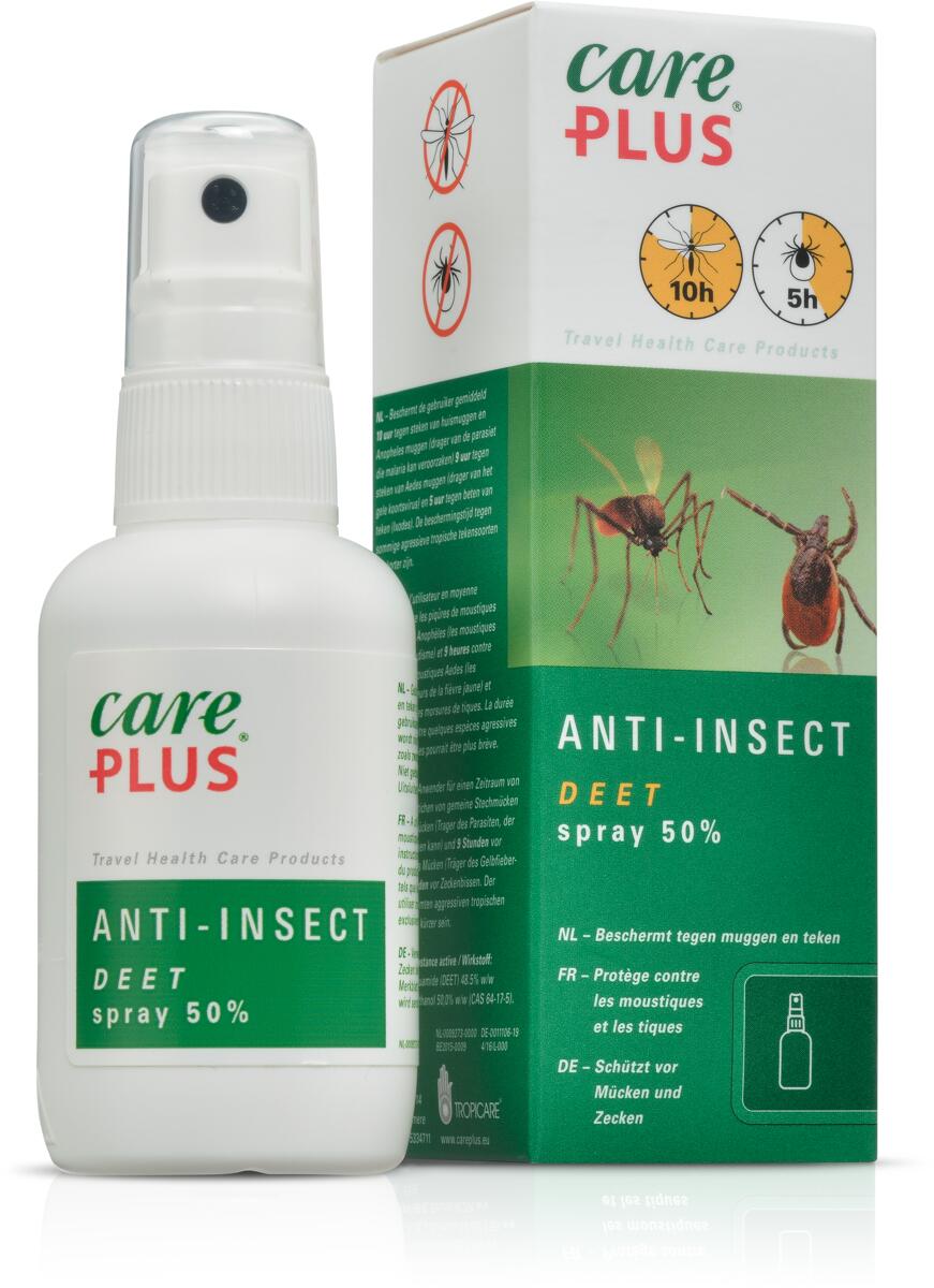Insektspray Anti-Insect DEET 50% pumpespray 60 ml bakside