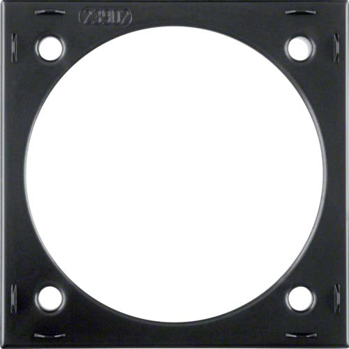 Integro distansering for påbygg 59,5 mm svart blank - Berker forfra