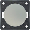 Integro vekslebryter krom matt lakkert IP44 55,5x55,5 mm - Berker forfra