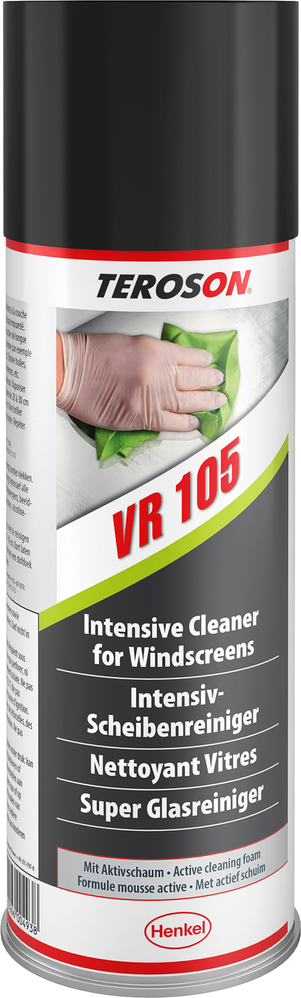 Intensiv vindusrens med aktivskum 500 ml - TEROSON for vinduer og polstrede flater