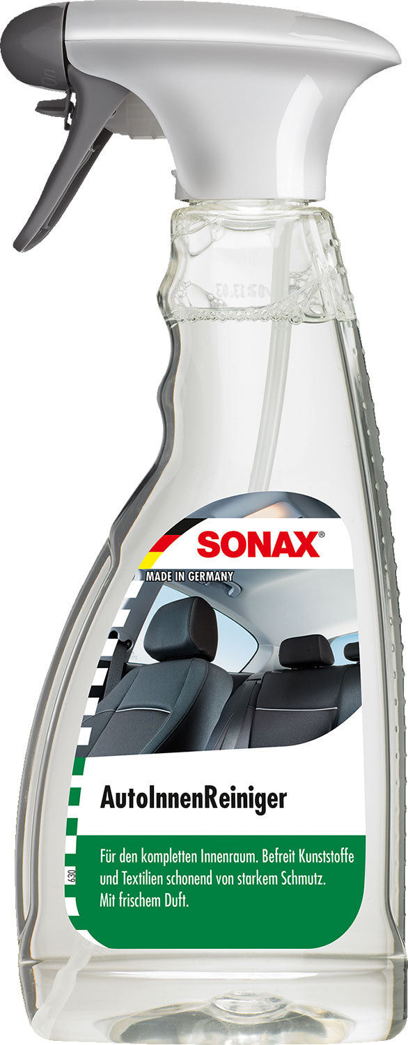 Interiørrens for bil og bobil 500 ml - Sonax flaske forfra