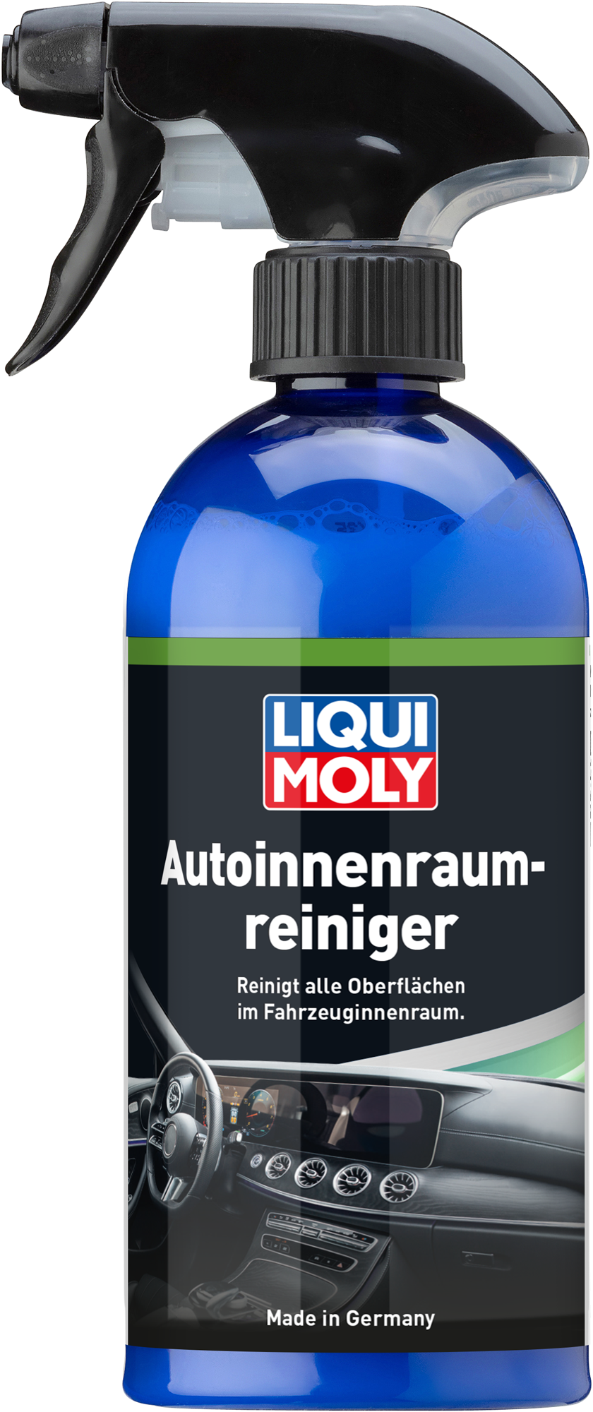 Interiørrens for polstring, plast og skinn 500 ml - Liqui Moly flaske for bilrengjøring