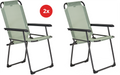 Iseo Classic klappstol 2-er sett for camping og hagebruk