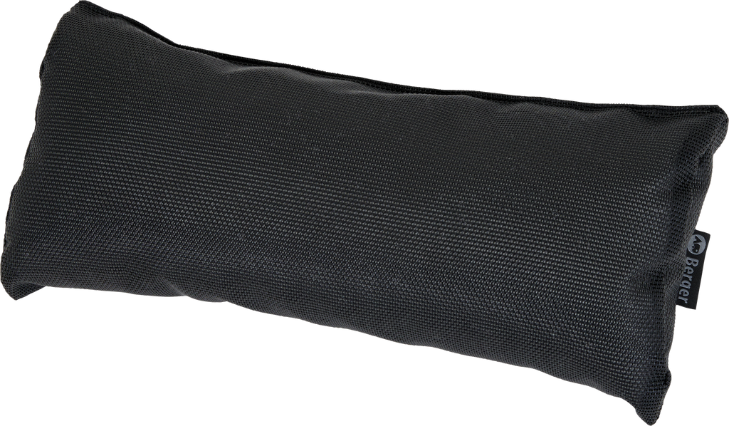 Iseo hodepute for solsenger og stoler 43 x 19 cm svart forfra