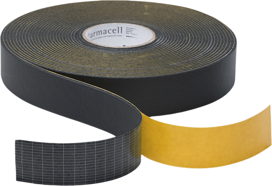 Isolasjonstape ArmaFlex svart 50 mm x 15 m