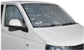 Isoleringsmatter flerlags for VW T4 1990-2003 3-delers sett montert i bil
