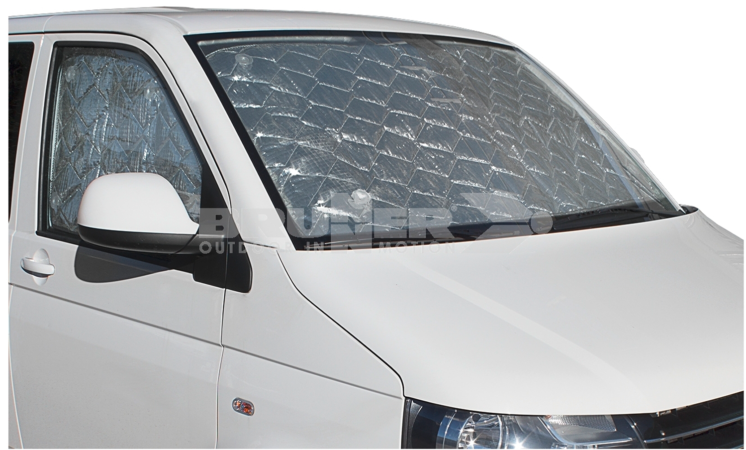 Isoleringsmatter flerlags for VW T4 1990-2003 3-delers sett montert i bil