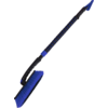 Isskrape med kost, teleskopbar 96-136 cm, aluminium sideprofil