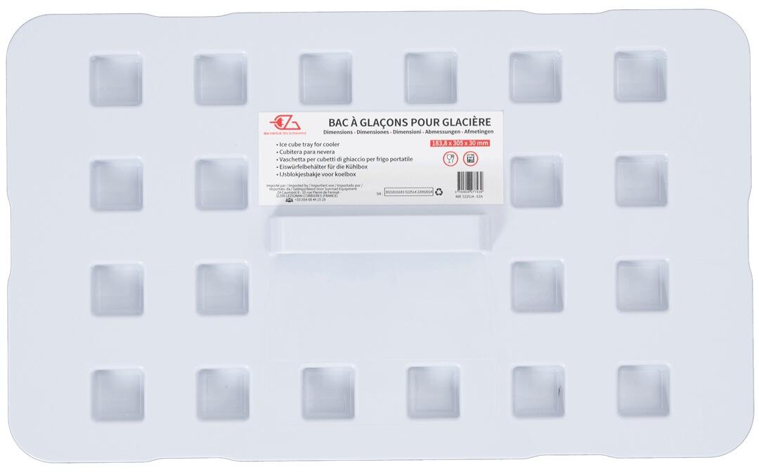 Detalj av Isterningform for kjølebokser, plast 0,22 kg - EZA
