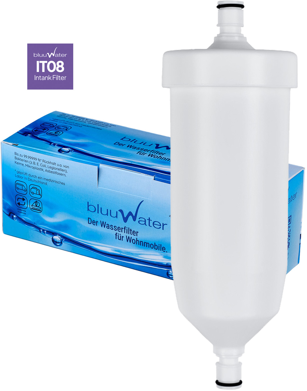 IT08 Intank-Filter drikkevann 6000 liter foran