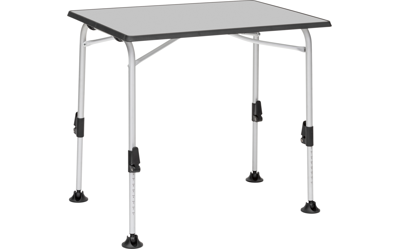 Bakside av Ivalo 1 campingbord 80 x 60 cm høydejusterbart