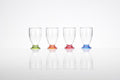 Juiceglass-sett Party 4-pack akryl 170 ml Flamefield for fargerike drikker