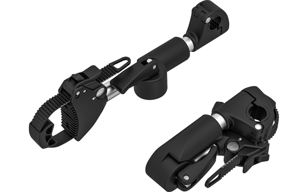 Justerbar stropp-rammeholder for sykkelstativ Eufab bakside