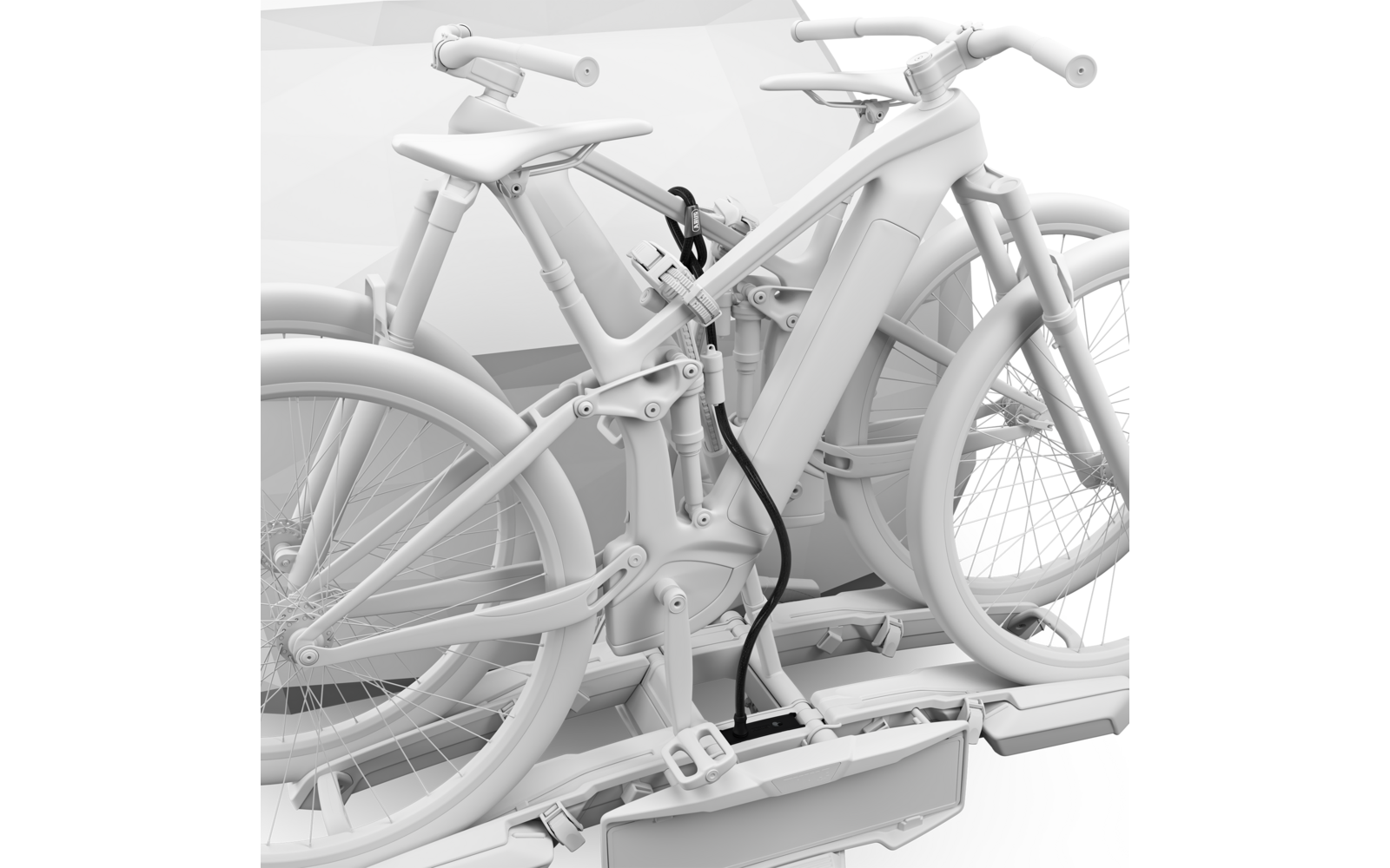 Kabellås High Grade Lock 150 cm for Epos og EasyFold 3 - Thule bakside