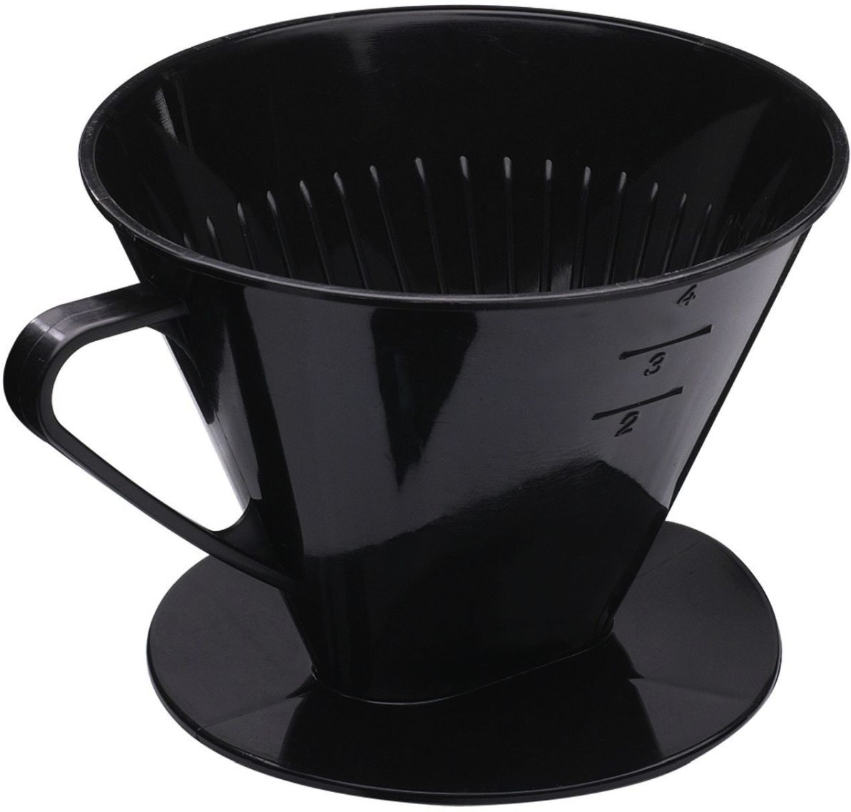 Kaffefilter for 4 kopper med håndtak fra Westmark vist forfra