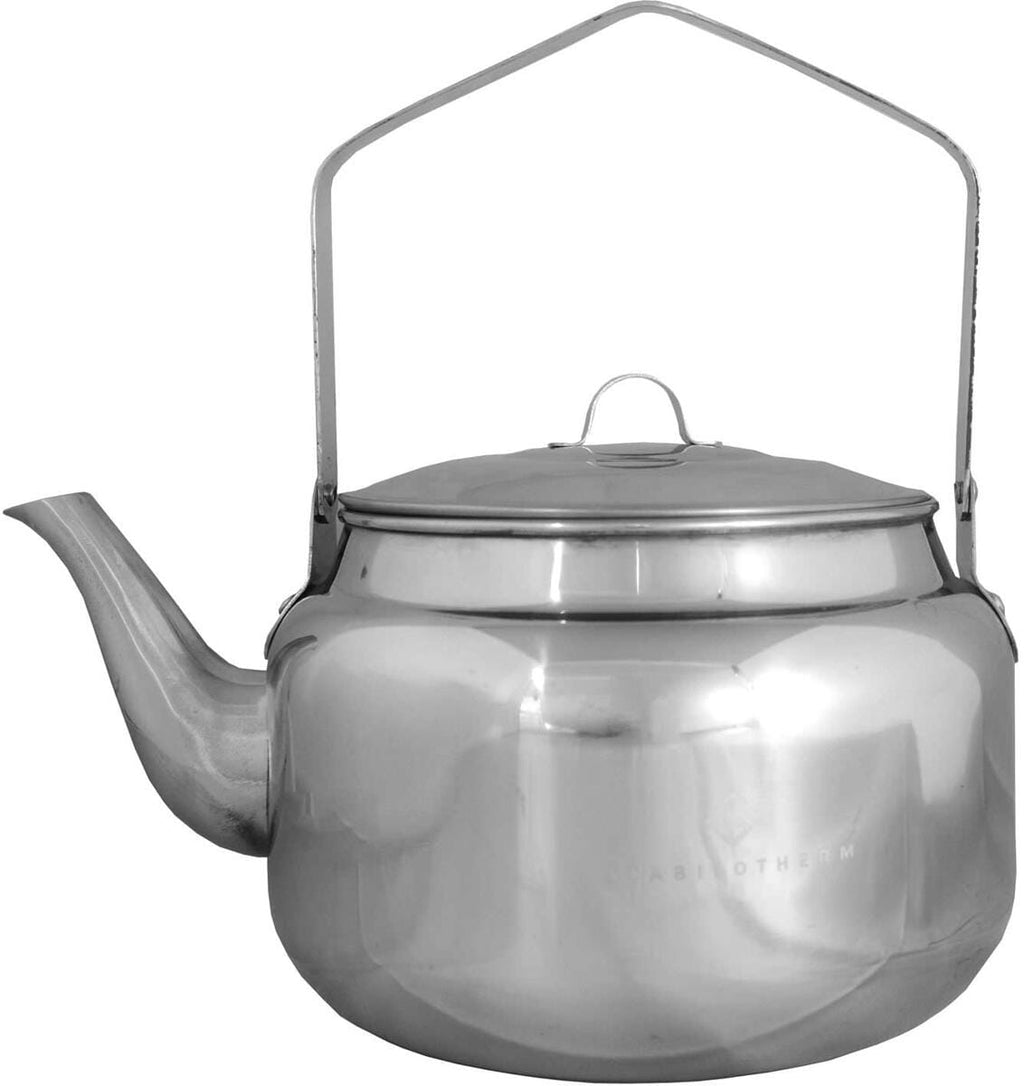 Kaffekjele for bålplass 2L rustfritt stål 373g front