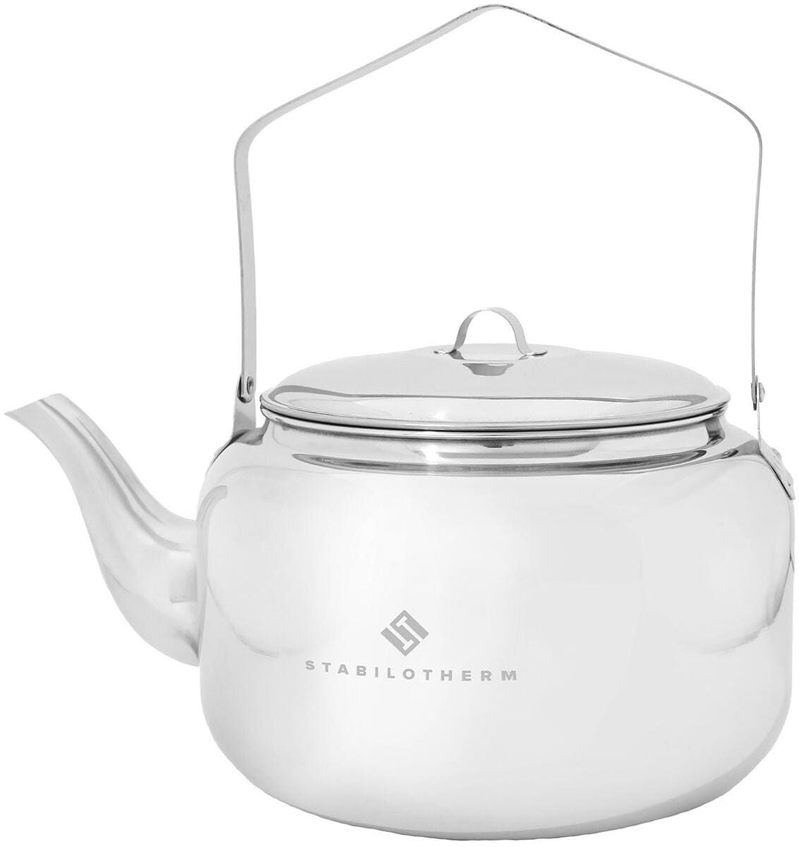 Kaffekjele for bålplass 4L rustfritt stål 543g - Stabilotherm forfra