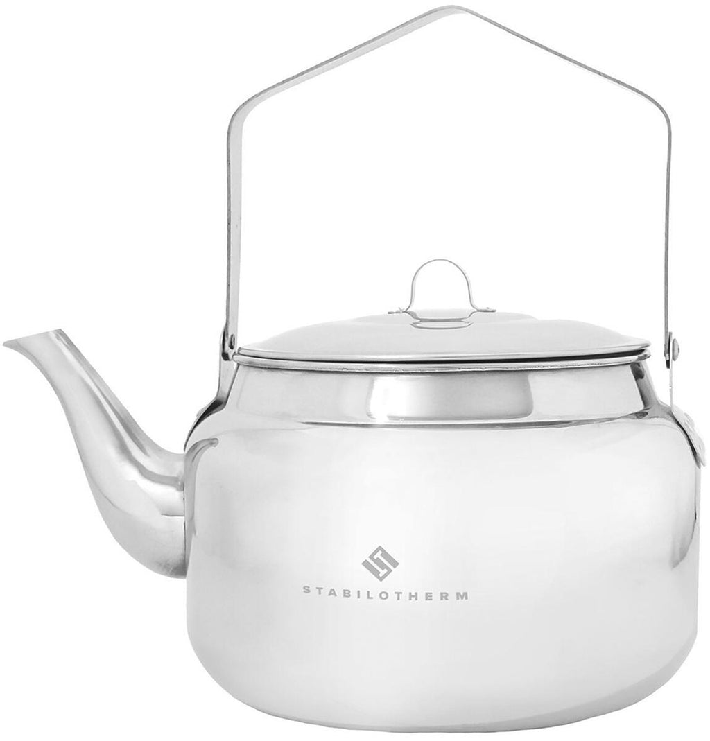 Kaffekjele for bålplass 4L rustfritt stål 543g - Stabilotherm bakside