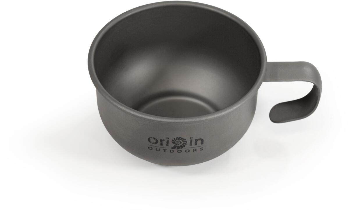 Kaffekopp i titan 180 ml 35,5 g Origin Outdoors nærbilde