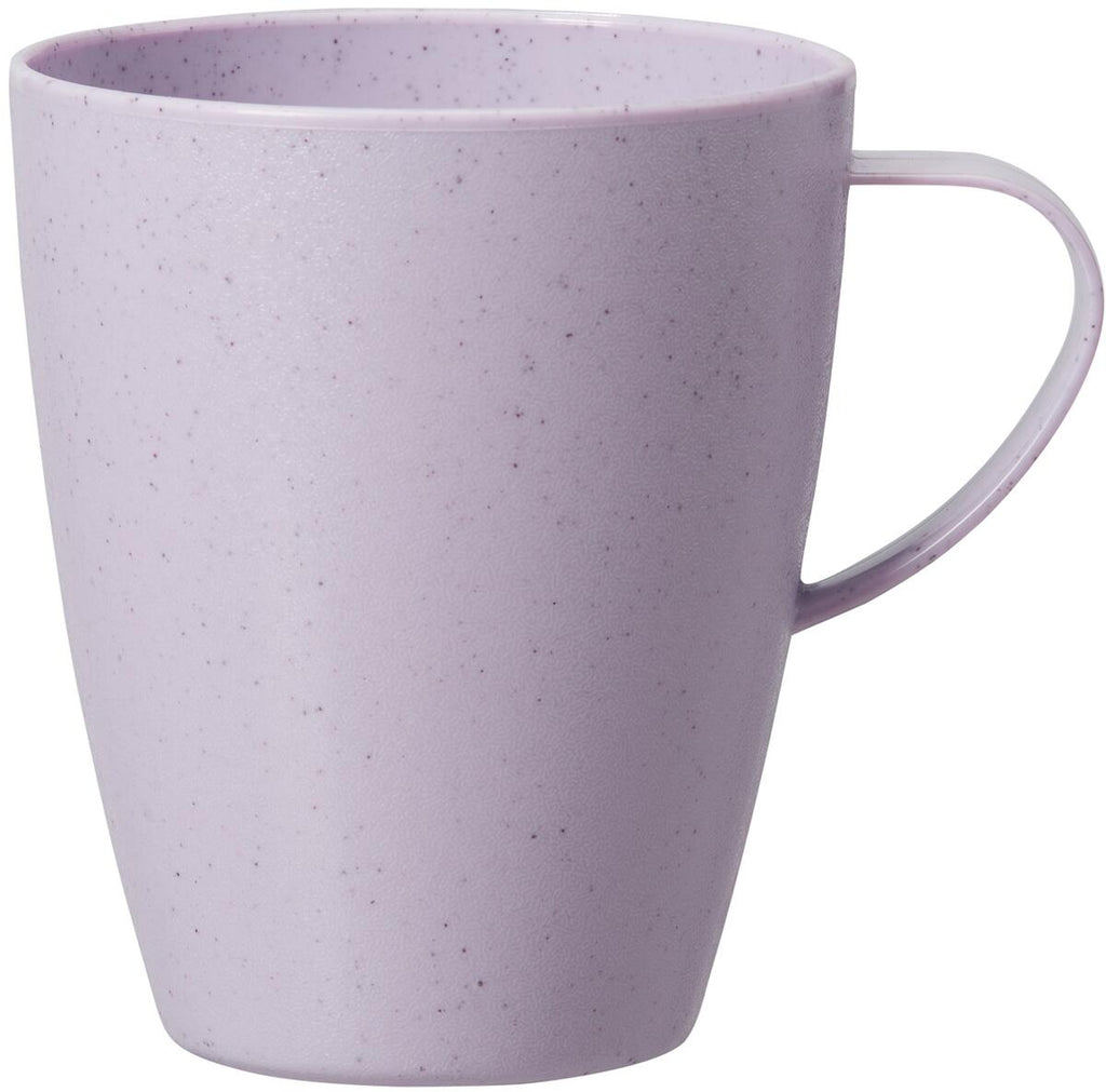 Detalj av hank på Kaffekopp bio 300 ml BPA-fri bioplast med hank