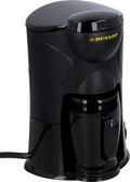 Kaffemaskin 12V med sigarettenneruttak svart - Dunlop for bobilbruk